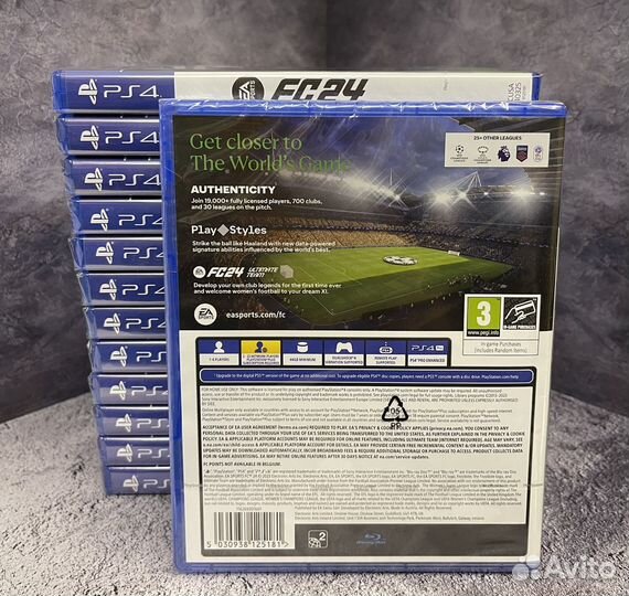 EA FC 24 / FIFA 24 на PS4 Новый диск