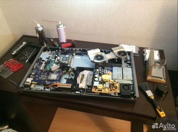 Ремонт ноутбуков компьютеров Телевизоров Игр прист
