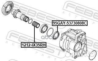 1212-IX35RH полуось правая Hyundai IX35/Tucson