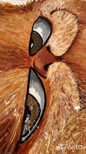 Картина 100/50 гарфильд кот