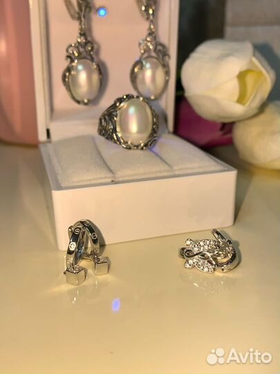 Серебряные украшения 925 пробы