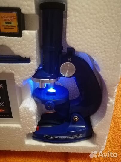 Детский микроскоп лабораторный набор