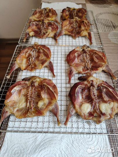 Вяленое мясо перепелов