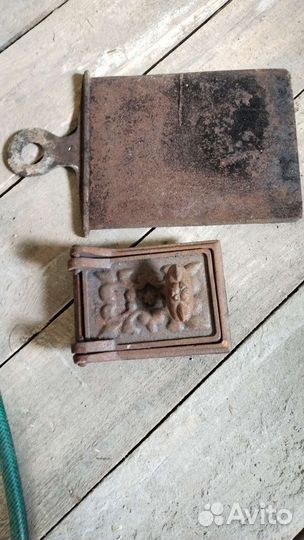 Печная дверца чугунная