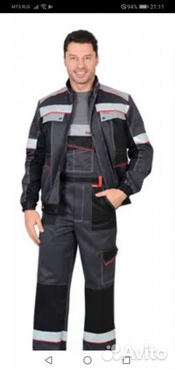 Костюм раб. летний