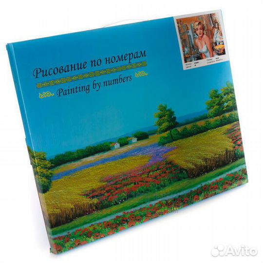 Картина по номерам 40x50 Птичка на фоне зимнего пе