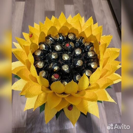 Букеты из конфет
