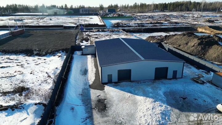 Ангар под ключ / Быстровозводимый ангар