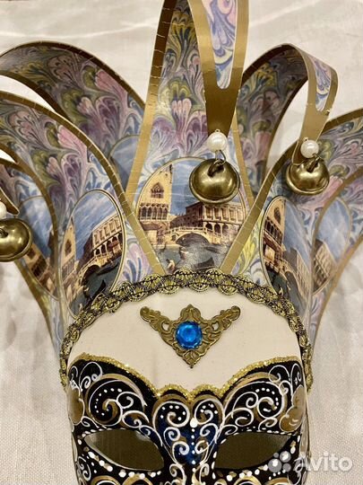 Декоративная маска Венеция карнавал