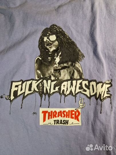 Футболка fucking awesome x Thrasher