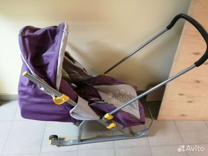 Детские санки на калесиках