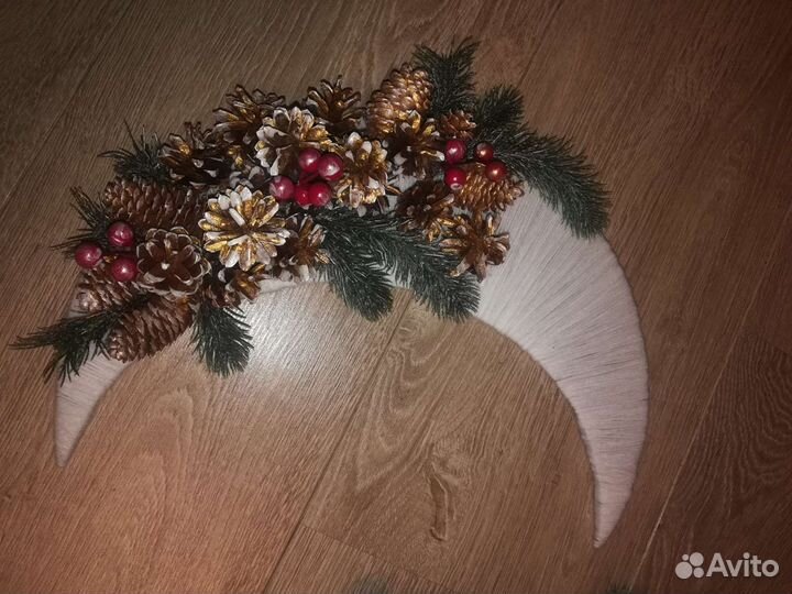 Новогодний декор из 3-х элементов