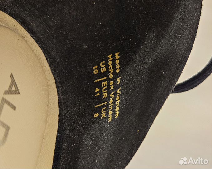 Туфли Aldo женские черные 41 размер