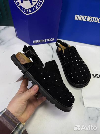 Сандалии Birkenstock натуральная замша женские