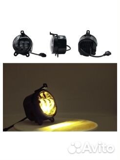 Противотуманные фары птф светодиодные 5 линз 50W д