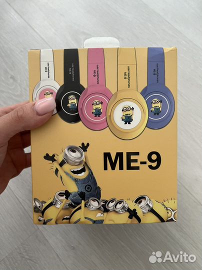 Беспроводные наушники детские новые
