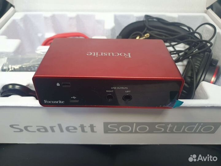 Focusrite Scarlett Solo Studio 3rd gen