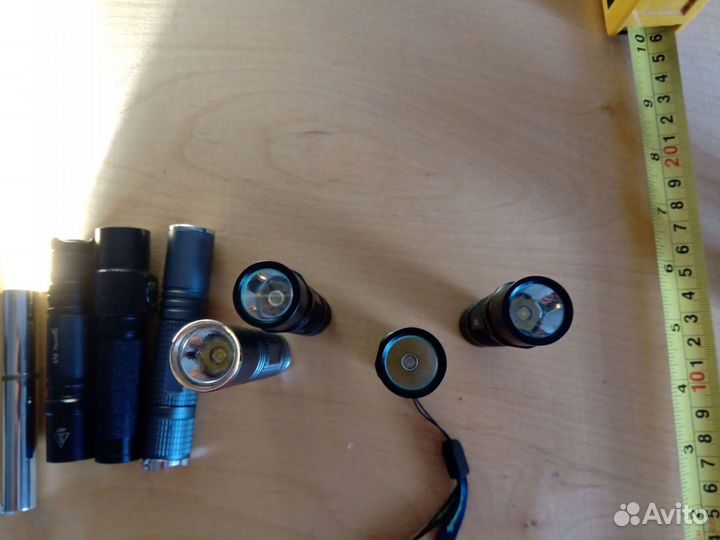 Фонарик светодиодный аккумуляторный