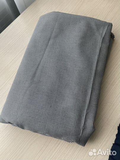 Отрез ткани трикотаж твид «Гусиная лапка»