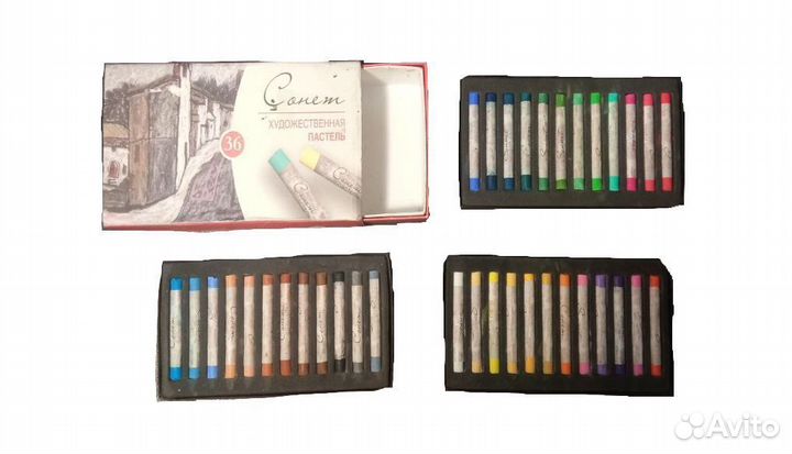 Пастель сухая Сонет 36 цветов