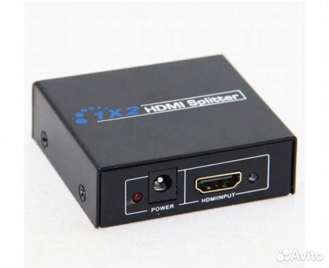 Разветвитель splitter 1x2 hdmi, FullHD 1080p, 3D