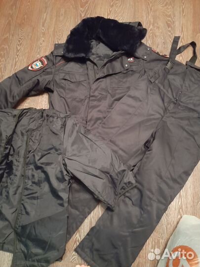 Полицейская форма мвд зимний бушлат уставной