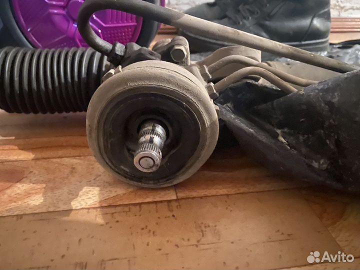 Рулевая рейка на hyundai accent(mando)