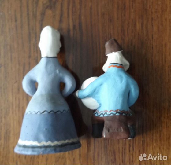Фигурки игрушка народная Мужик и баба