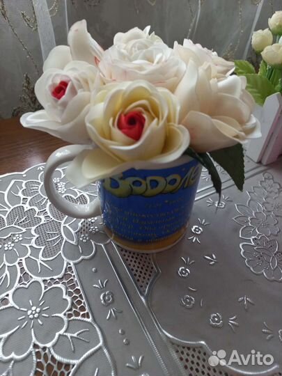 Мыльные букеты