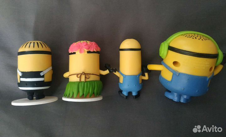Игрушки миньоны из Макдональдса 2017г
