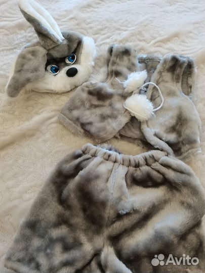 Новогодний костюм зайки
