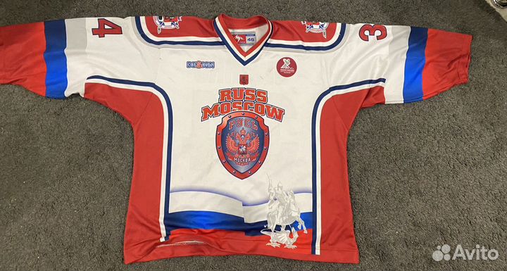 Хоккейная футболка ященко номер 34 и 20