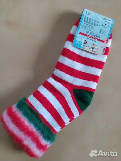 Термо носки новогодние женские р-р 36-38