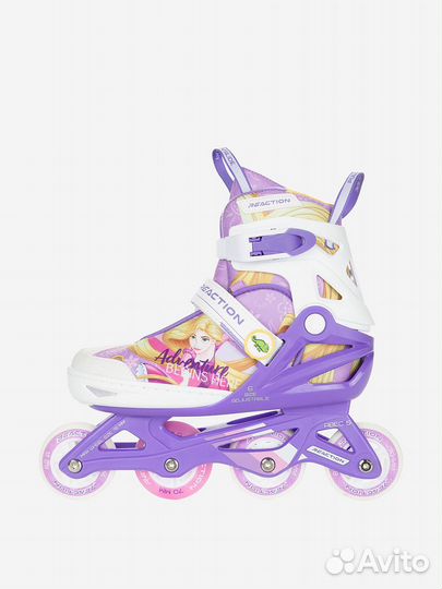 Роликовые коньки и сумка Disney Рапунцель