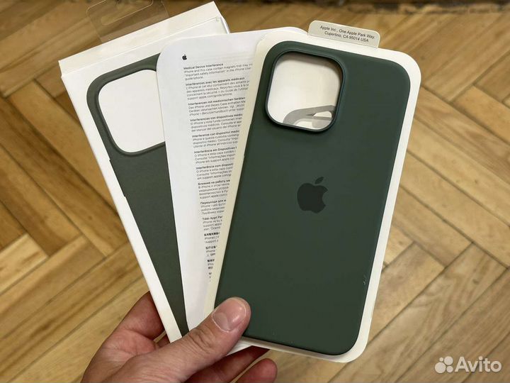 Чехол на iPhone 14 pro/pro max Olive силиконовый