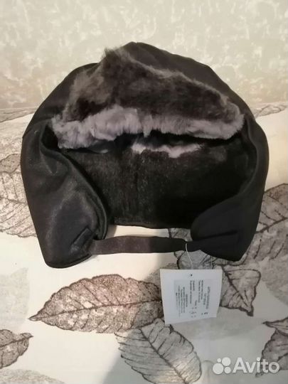 Шапка ушанка мужская