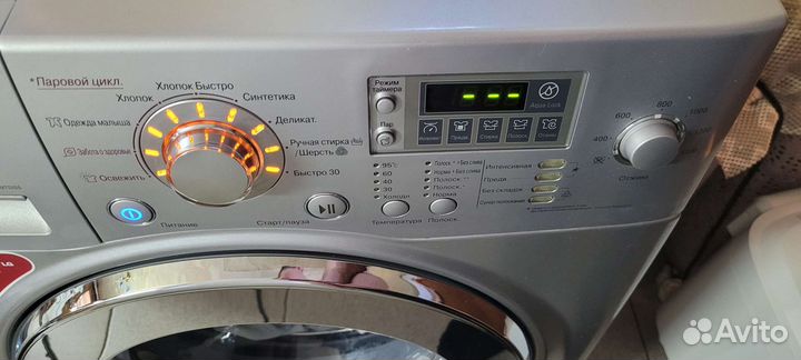 Стиральная машина полноразмерная lg f1409tds5 8кг