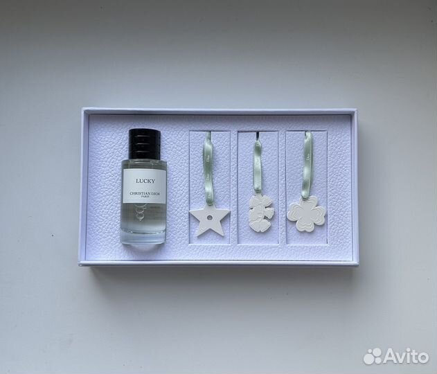 Dior lucky eau de parfum 40 мл набор