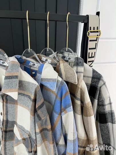 Байковая рубашка женская