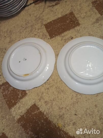Тарелки винтаж СССР