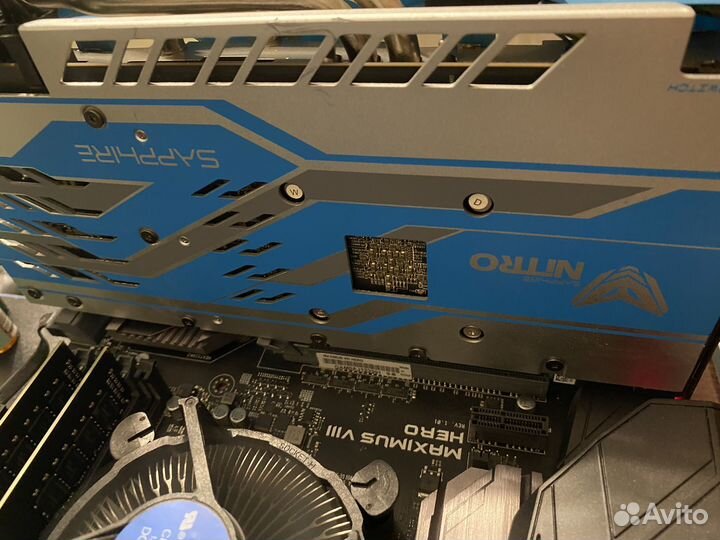 Видеокарта RX 580 8gb Sapphire Nitro+ Special Edit