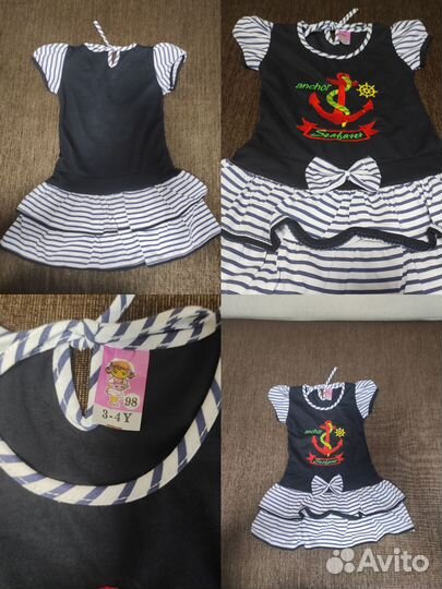 Платье для девочки 86 92