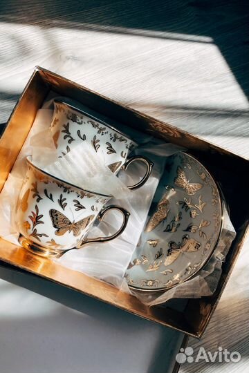 Набор чашки и блюдца Luxury Design