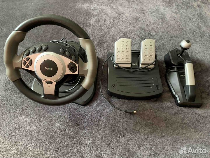 Игровой руль dialog gw-300