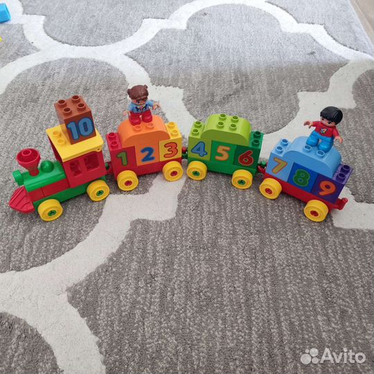 Конструктор lego duplo Поезд Считай и играй