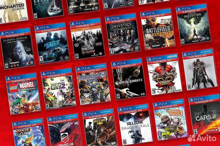 Игры для приставок ps4