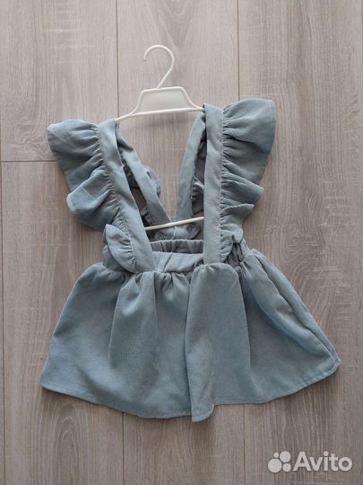 Вельветовый сарафан