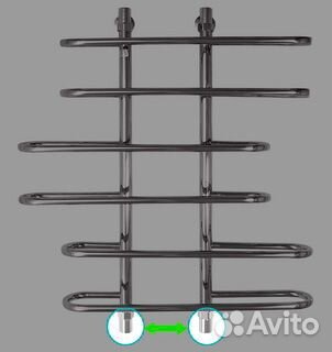 Полотенцесушитель водяной Energy Aero 80x60