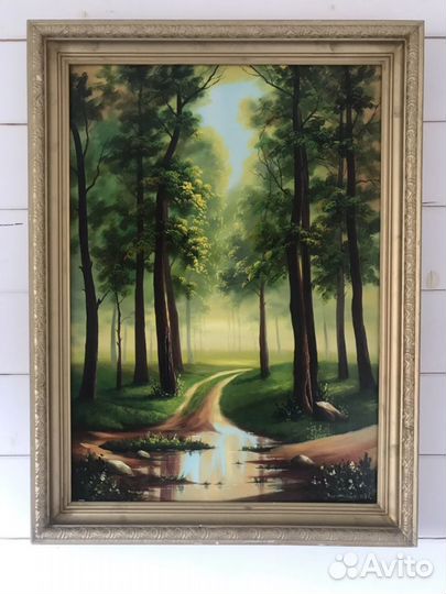 Картина масло холст 50-70