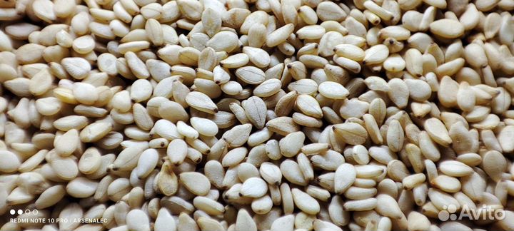 Кунжут неочищенный, светлый, темный не шлифованный